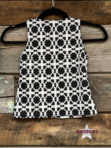 Load image into Gallery viewer, Black &amp; White Youth &quot;Mini&quot; Vest - Henderson&#39;s Western Store