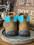 All Around Work Boots by Twisted X ~ Turquoise - Henderson's Western Store