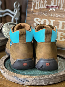 Load image into Gallery viewer, All Around Work Boots by Twisted X ~ Turquoise - Henderson&#39;s Western Store
