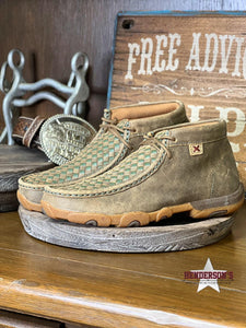 Load image into Gallery viewer, Chukka Driving Moc by Twisted X ~ Bomber &amp; Clover - Henderson&#39;s Western Store