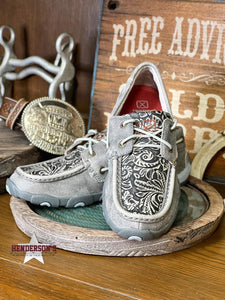 Load image into Gallery viewer, Tooled Boat Shoe by Twisted X - Henderson&#39;s Western Store