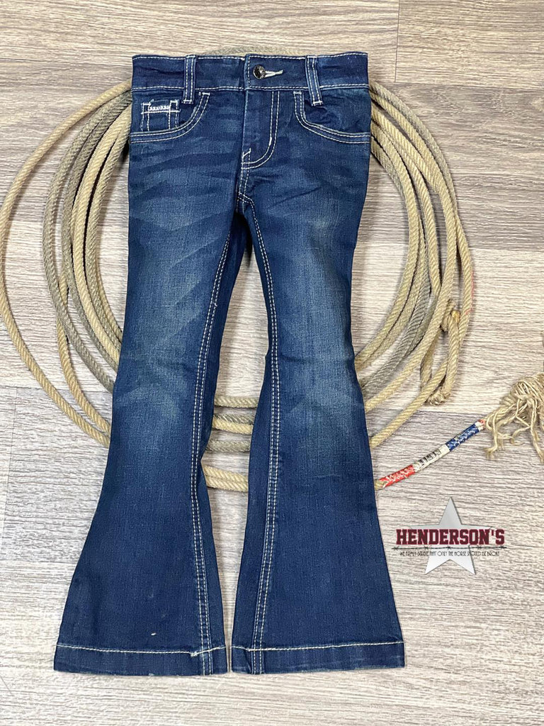 Girl's Violet Trouser Jeans ~ Indigo - Henderson's Western Store