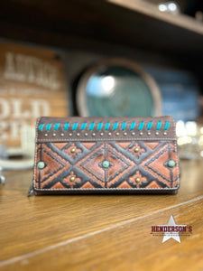 Load image into Gallery viewer, MW Coffee Aztec Wallet - Henderson&#39;s Western Store
