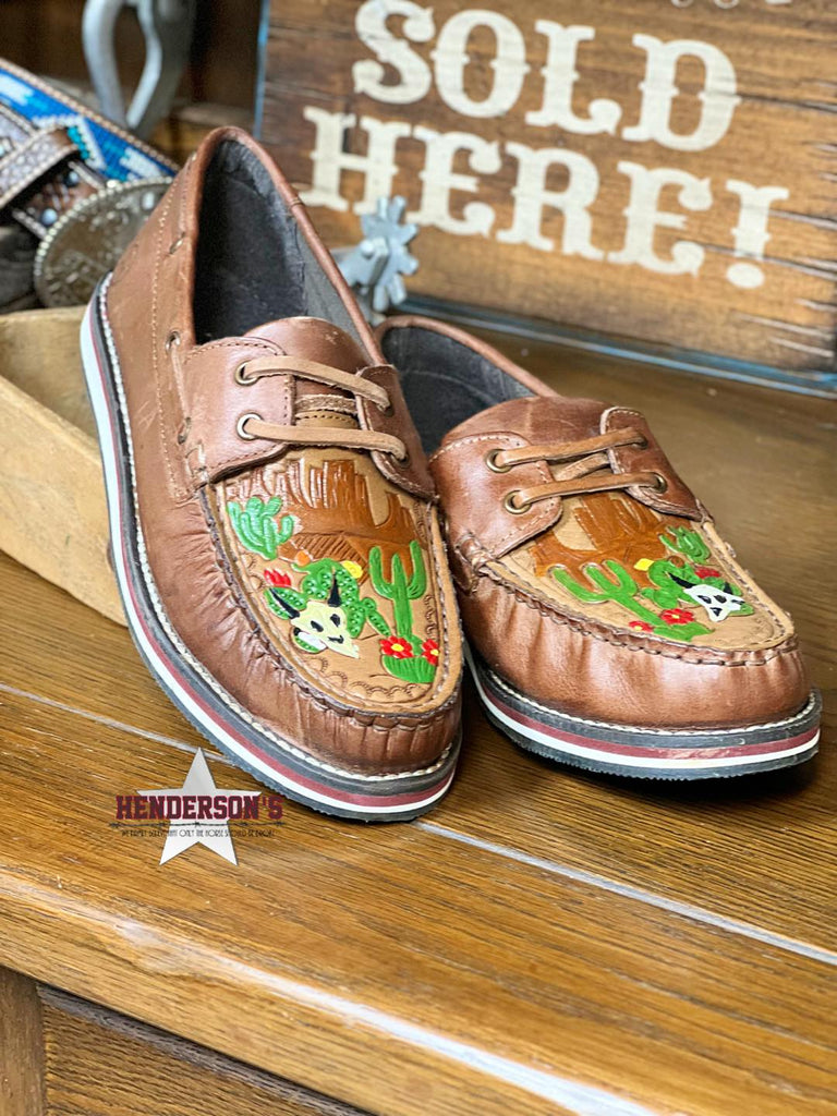 Bertha Lace Moccasin by Roper - Henderson's Western Store