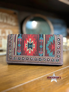 Load image into Gallery viewer, MW Aztec Wallet - Henderson&#39;s Western Store