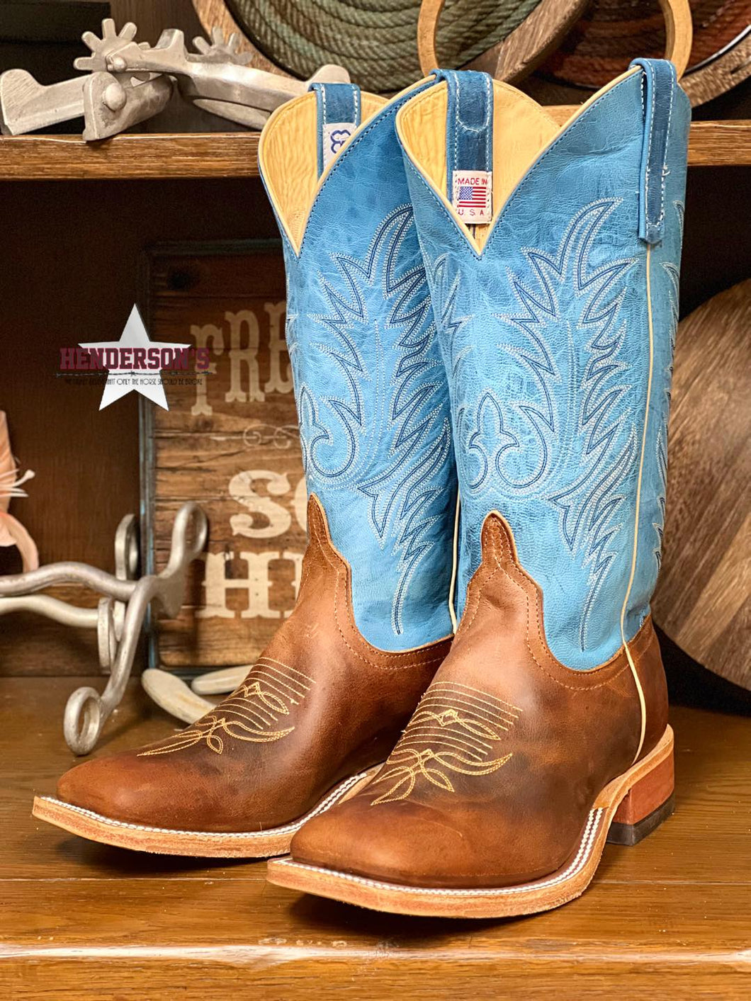 Saddle Elk Butt Anderson Bean Boots - Henderson's Western Store