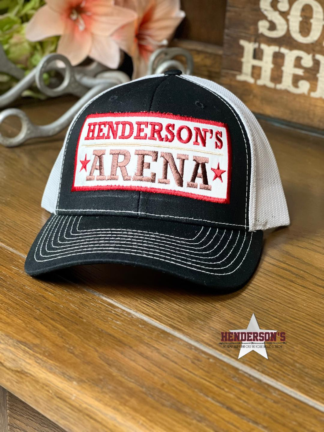 Henderson's Arena Ball Cap ~ Patch - Henderson's Western Store