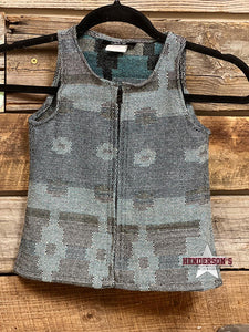 Load image into Gallery viewer, Wool Youth &quot;Mini&quot;  Vest ~ Sky Blue - Henderson&#39;s Western Store