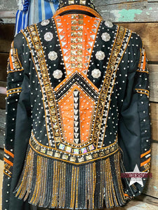 Load image into Gallery viewer, All Day  Show Jacket ~ Orange - Henderson&#39;s Western Store