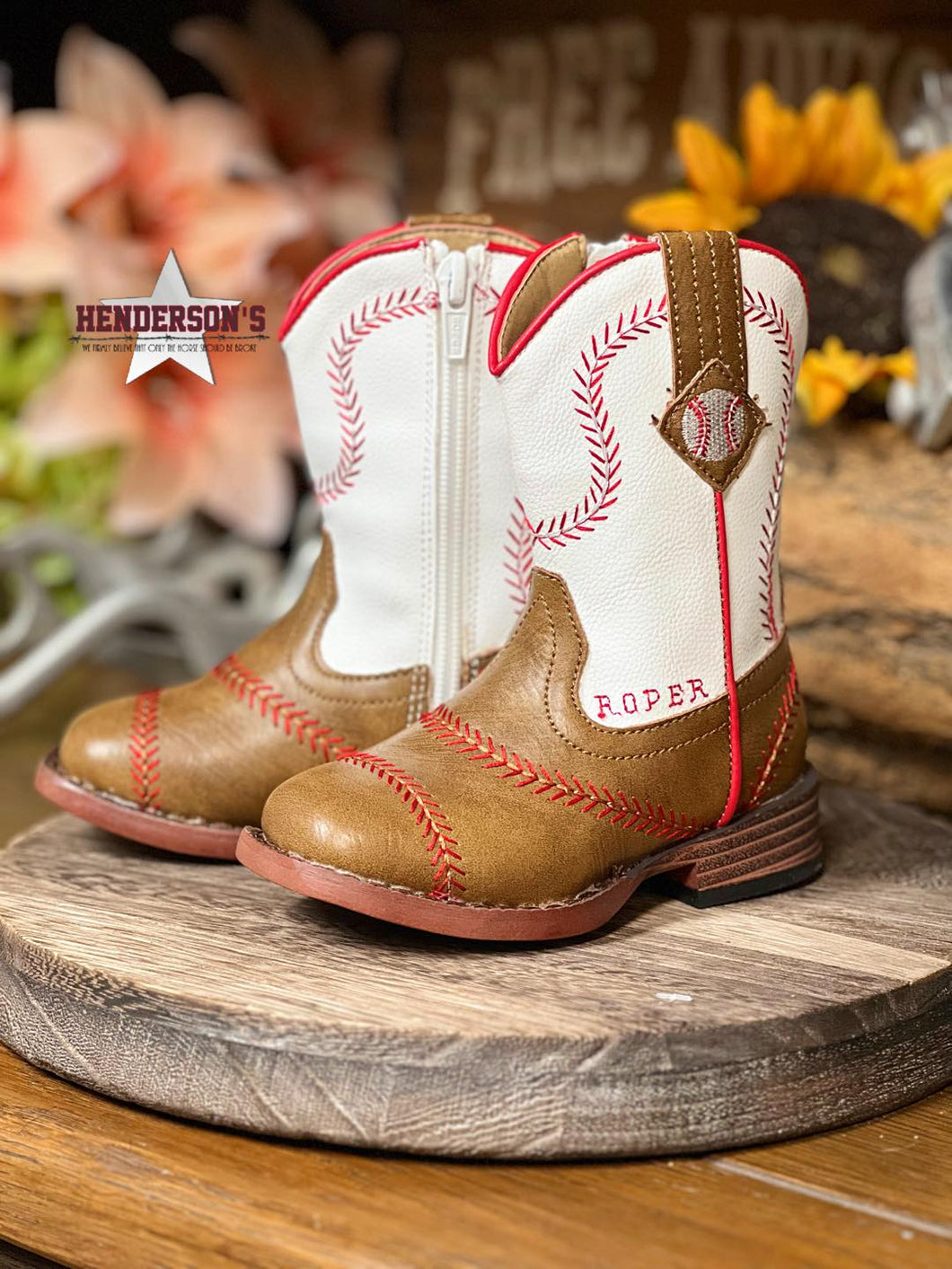 Baseball Cowkids Boots by Roper - Henderson's Western Store