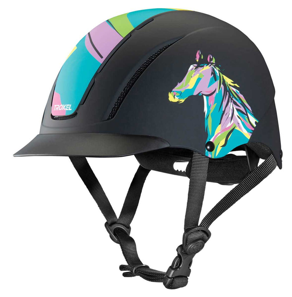 Spirit Troxel Helmet ~ Pop Art Pony - Henderson's Western Store