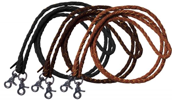 Leather Braided Roping Reins - Henderson's Western Store