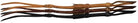 Leather Braided Riding quirt - Henderson's Western Store