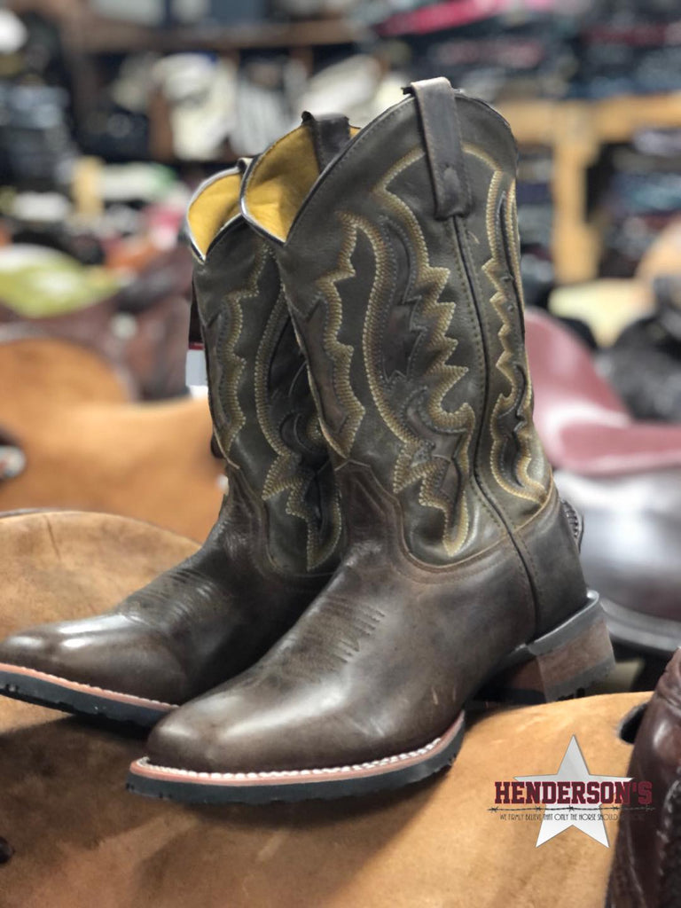 Chocolate Martin Boots - Henderson's Western Store