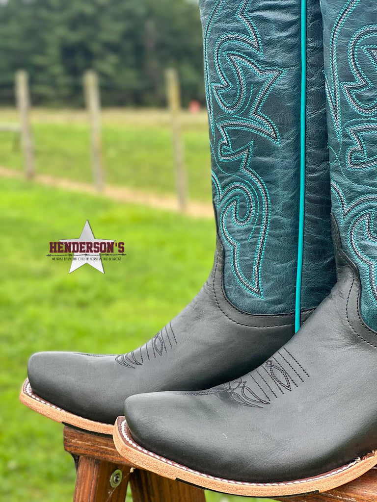 Black Pull Up Boots by Macie Bean - Henderson's Western Store