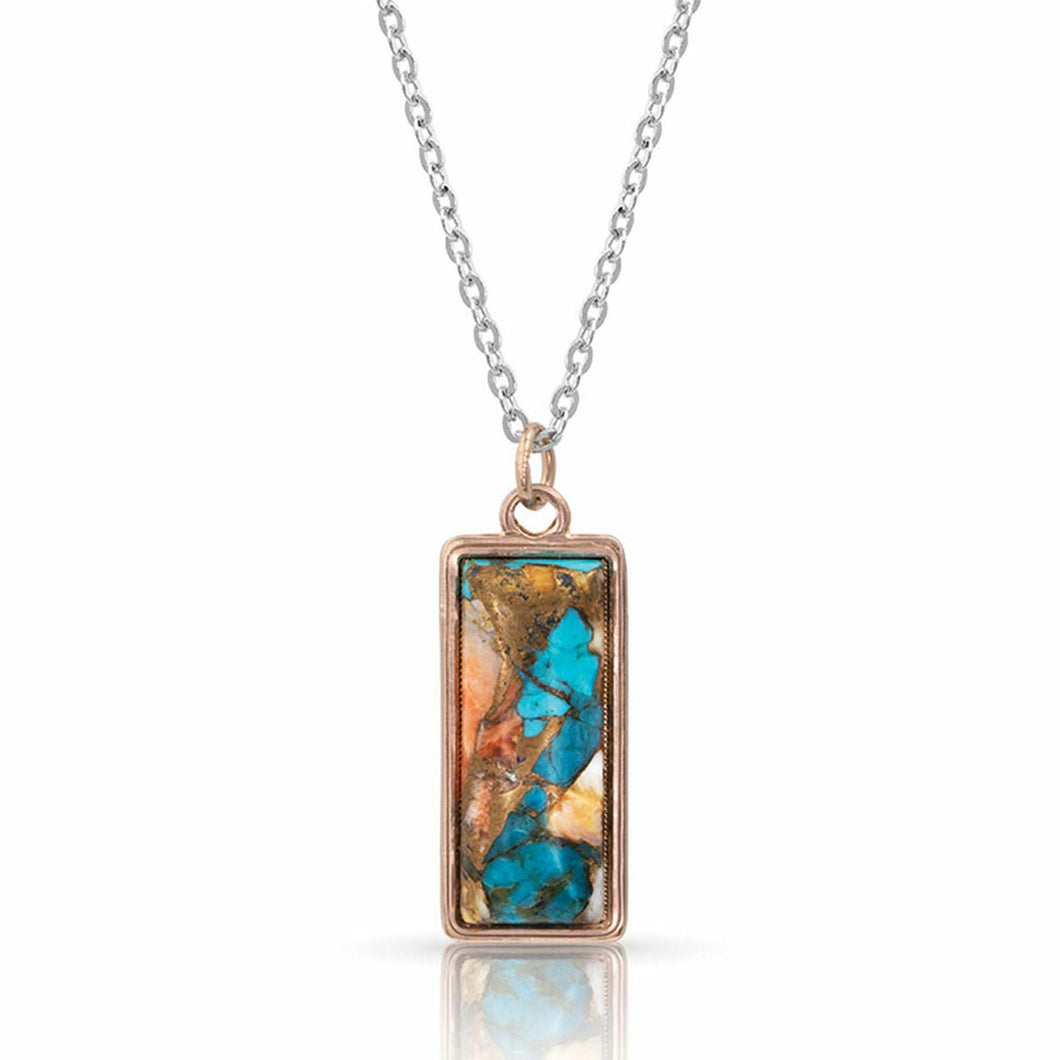 Sweet Memories Rectangle Necklace - Henderson's Western Store