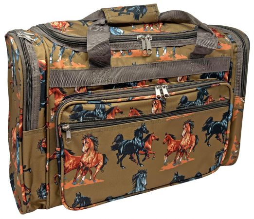 Running Horse Duffle Bag ~ 16" - Henderson's Western Store