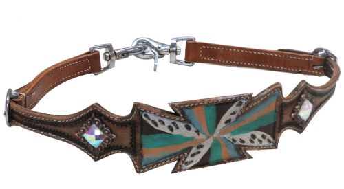 Painted Wither Strap ~ Cross - Henderson's Western Store