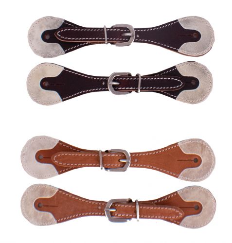 Leather Spur Strap W/Rawhide End ~ Youth - Henderson's Western Store