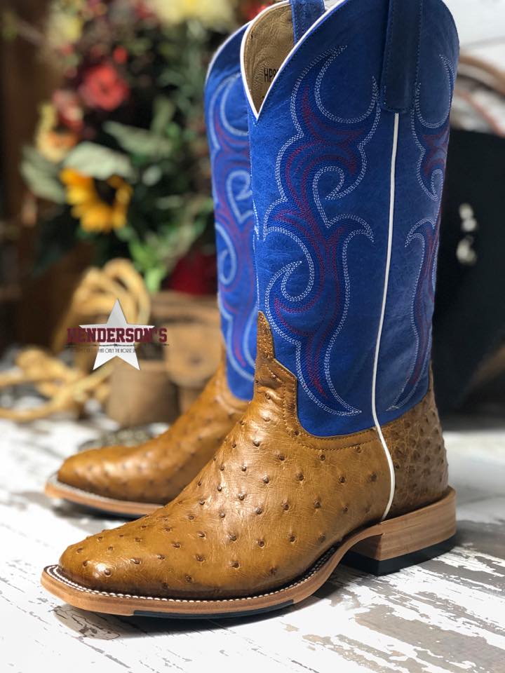 Antique Saddle Ostrich Boots from Horse Power - Henderson's Western Store