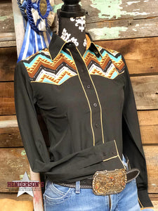 Load image into Gallery viewer, RHC Aztec Easy Care Button Down - Henderson&#39;s Western Store