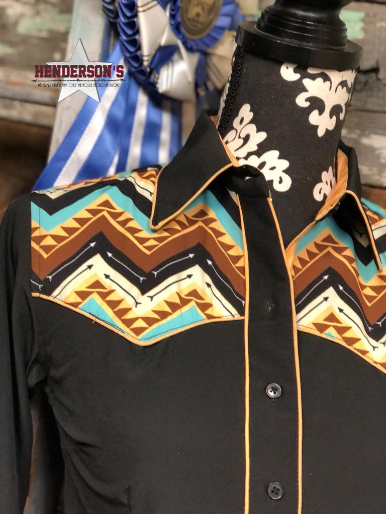 RHC Aztec Easy Care Button Down - Henderson's Western Store