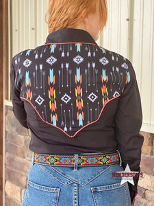 Load image into Gallery viewer, Twisted X Beaded Inlay Belt - Henderson&#39;s Western Store