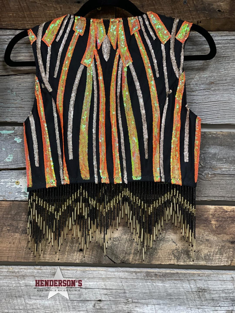 Bengals Cropped Vest - Henderson's Western Store