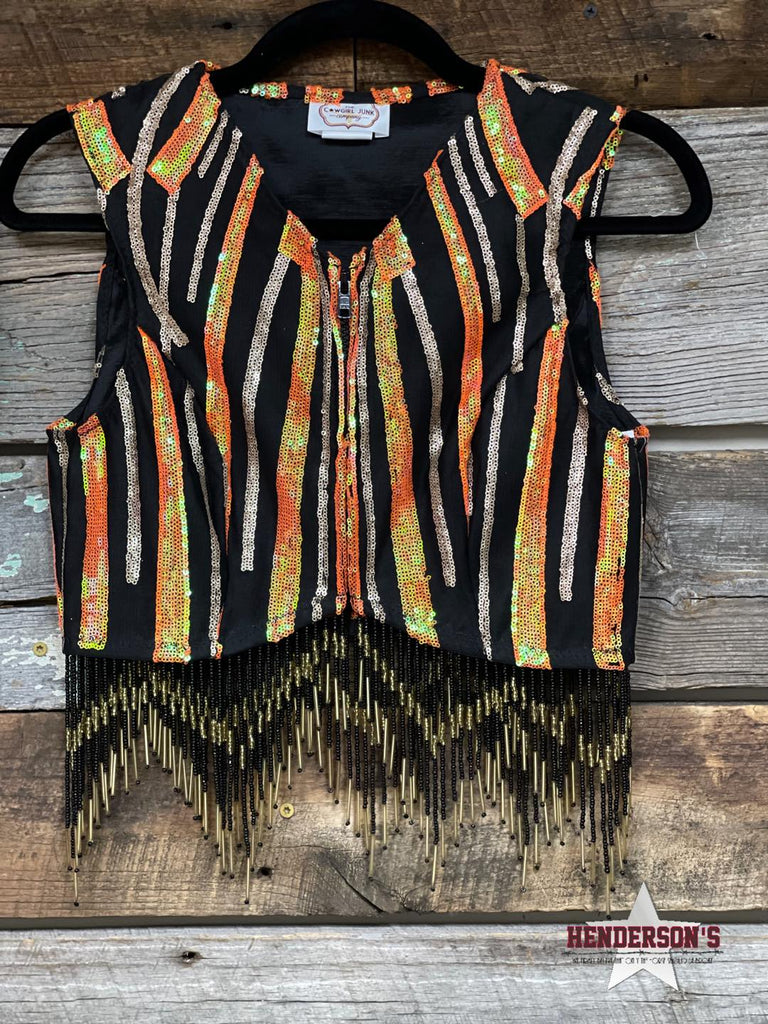 Bengals Cropped Vest - Henderson's Western Store