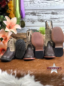 Load image into Gallery viewer, Kid&#39;s Blaze Boots ~ Tan - Henderson&#39;s Western Store
