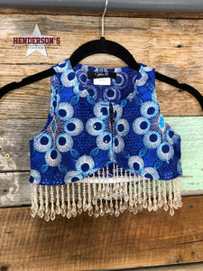 Load image into Gallery viewer, Blue Ayala Youth &quot;Mini&quot; Bolero W/Fringe - Henderson&#39;s Western Store