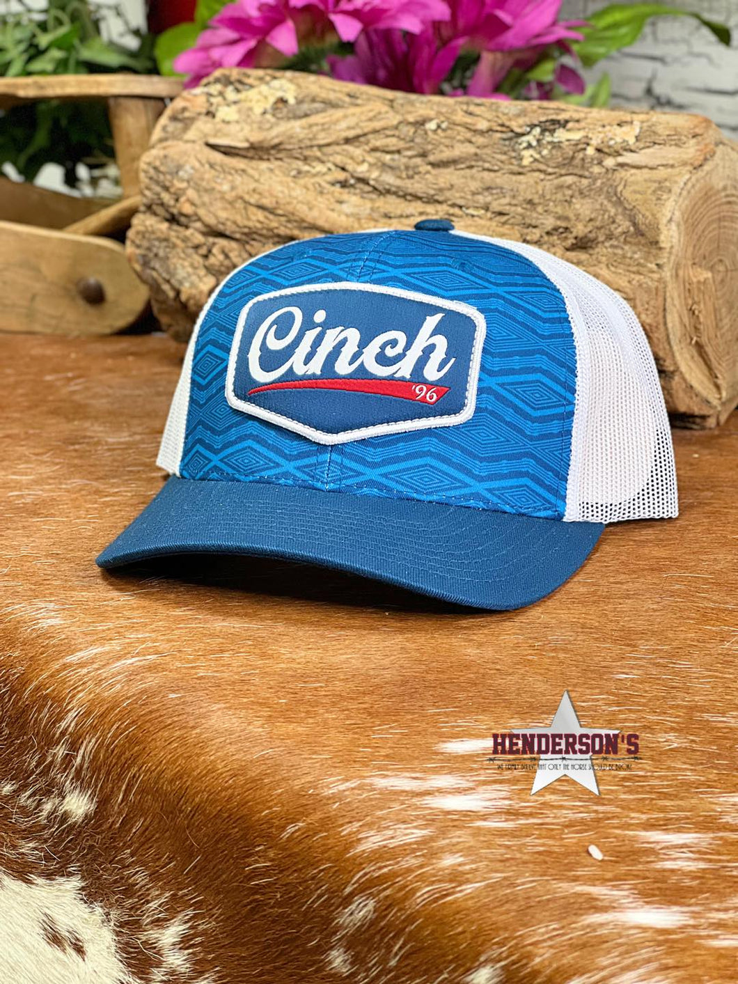 Cinch Ace Ball Cap ~ Teal - Henderson's Western Store