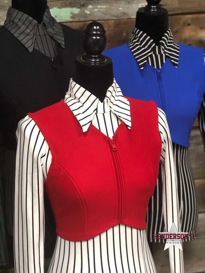 DIY Ultimate Bolero ~ Black Red & Royal Vest Cowgirl Junk Co.   