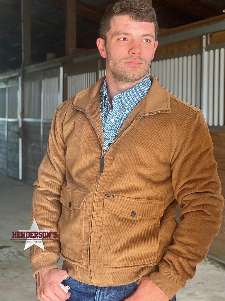 Cotton Solid Bomber Coat - Henderson's Western Store