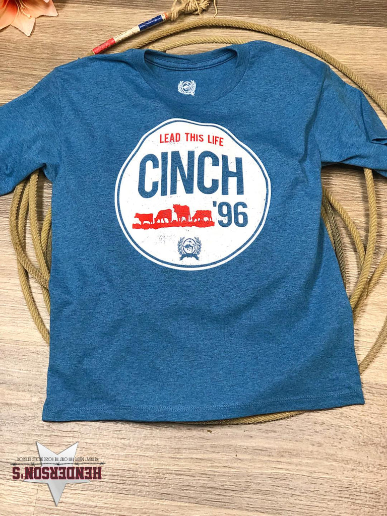 Boy's Cinch Lead This Life Tee - Henderson's Western Store