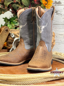 Load image into Gallery viewer, Youth Top Hand Chocolate Boots by Twisted X - Henderson&#39;s Western Store