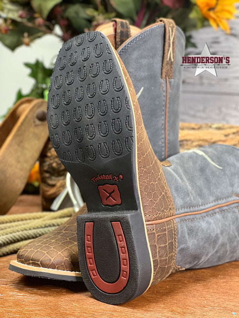 Youth Top Hand Chocolate Boots by Twisted X - Henderson's Western Store