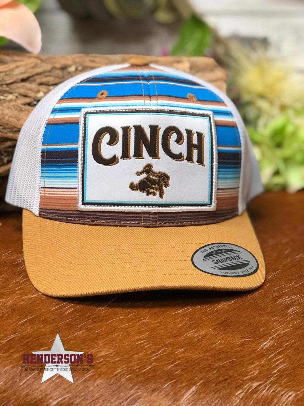 Cinch Ball Cap ~ Brown Serape - Henderson's Western Store