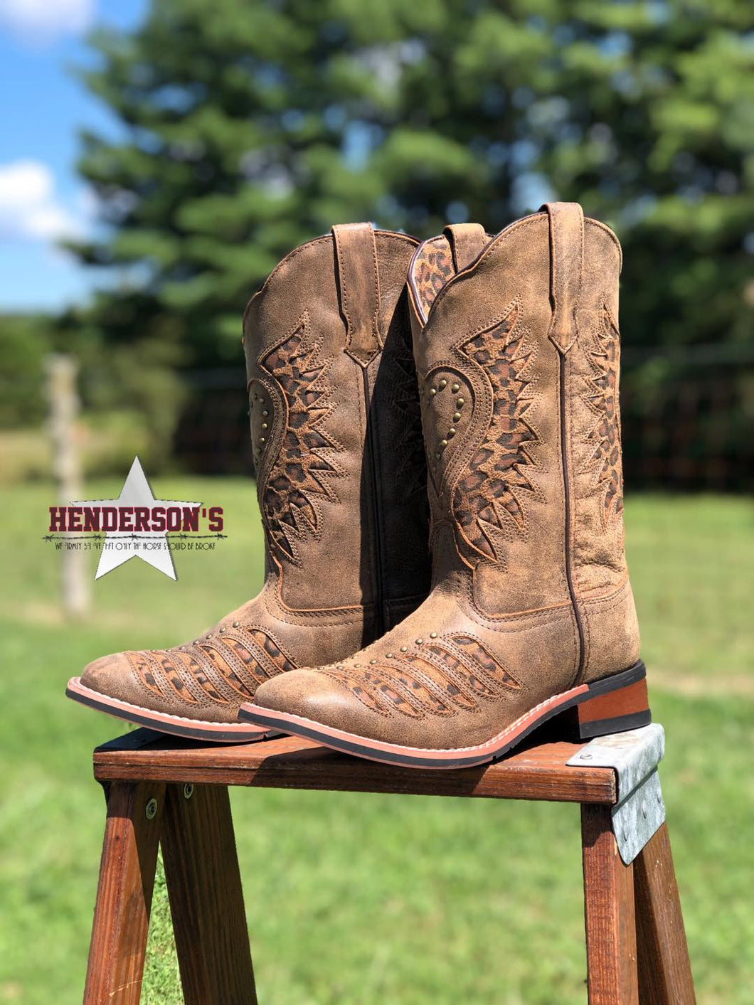 Brown EmmyLou Boots by Laredo - Henderson's Western Store