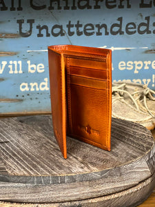Load image into Gallery viewer, Men&#39;s Leather Wallet by Montana West ~ Brown - Henderson&#39;s Western Store