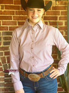 Load image into Gallery viewer, Sateen Concealed Zipper Show Shirt ~ Burgundy Check - Henderson&#39;s Western Store