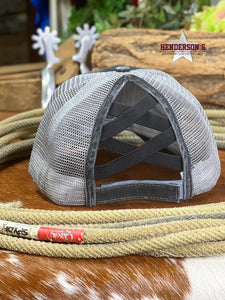 Load image into Gallery viewer, Rodeo Drive Trucker Cap ~ Charcoal - Henderson&#39;s Western Store