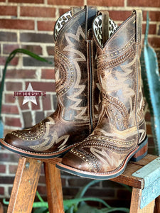 Load image into Gallery viewer, Charli Lace Boots by Laredo - Henderson&#39;s Western Store