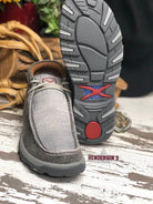 Men's Chukka Driving Moc ~ Grey Men's shoes Twisted X   