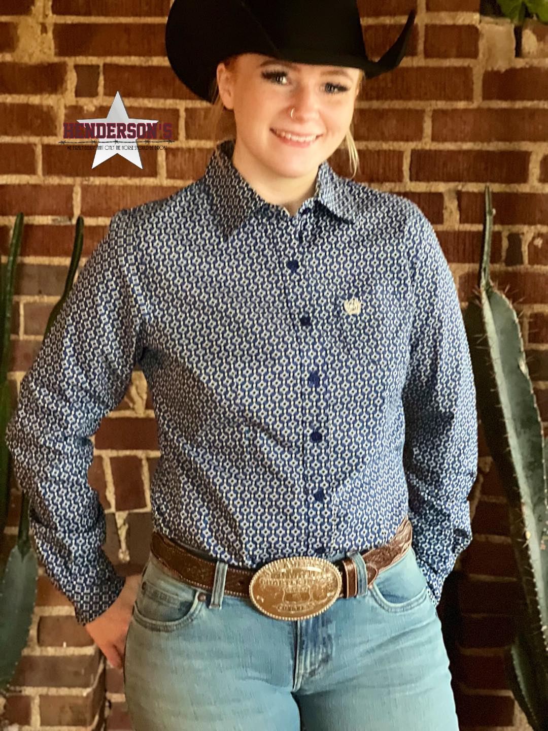 Ladies Cinch ~ Royal - Henderson's Western Store