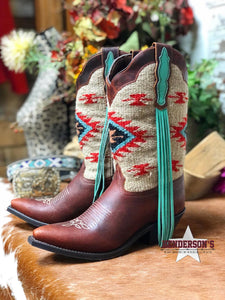 Load image into Gallery viewer, Cognac Fab Shaft Bailey Boot - Henderson&#39;s Western Store