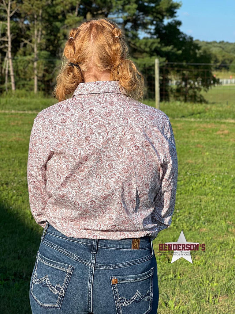 Rough Stock For Her - Copper Paisley Print - Henderson's Western Store