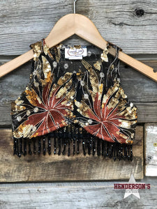 Load image into Gallery viewer, Coppertone Youth &quot;Mini&quot;  Bolero with Beads - Henderson&#39;s Western Store
