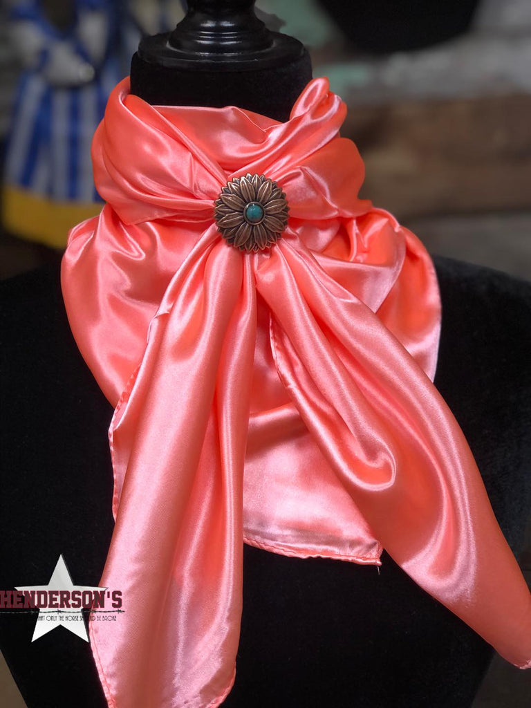 Rodeo Drive Wild Rags/Scarf ~ Coral - Henderson's Western Store