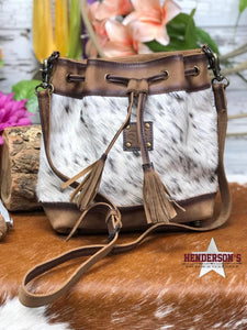 Load image into Gallery viewer, STS Cowhide Bucket Bag - Henderson&#39;s Western Store